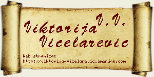 Viktorija Vicelarević vizit kartica